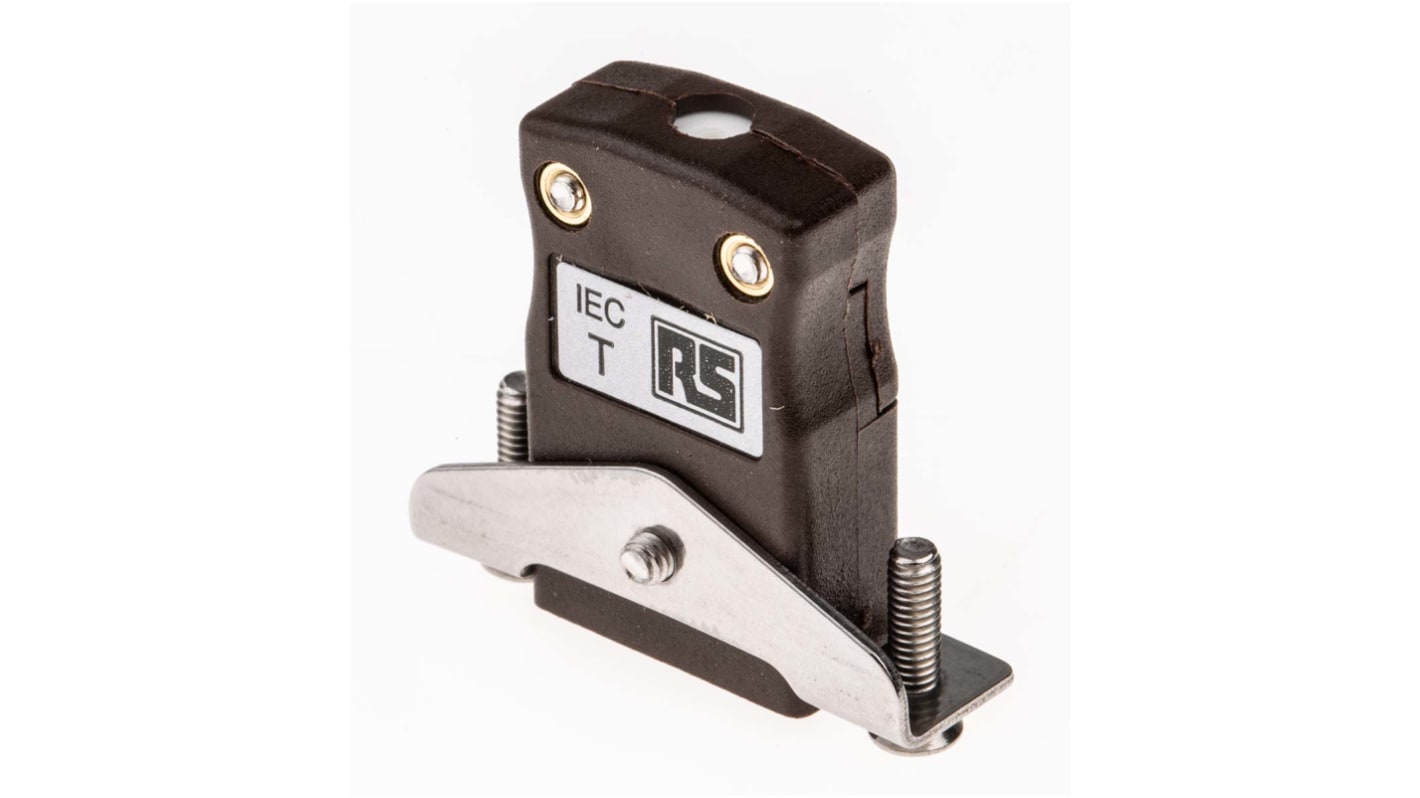 RS PRO Miniature Thermocouple Connector for Use with Type T Thermocouple, 4mm Probe, IEC, RoHS Compliant Standard
