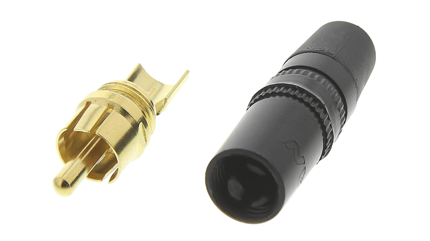 Neutrik RCAプラグ NYS373-0 オス 金めっき | RS Neutrik RCAプラグ NYS373-0 オス 金めっき | RS
