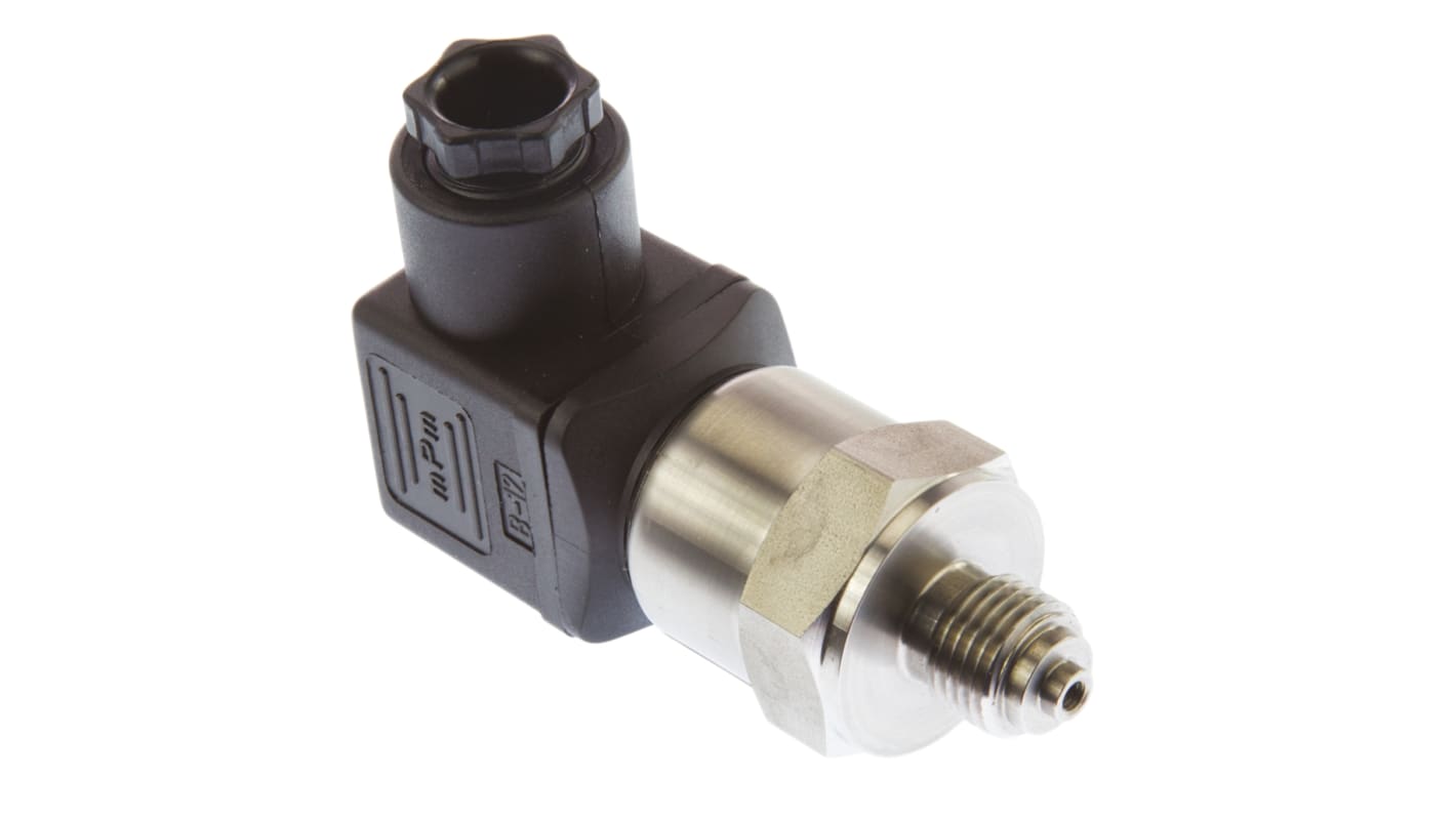 Jumo Pressure Sensor, 0bar Min, 16bar Max, Relative Reading