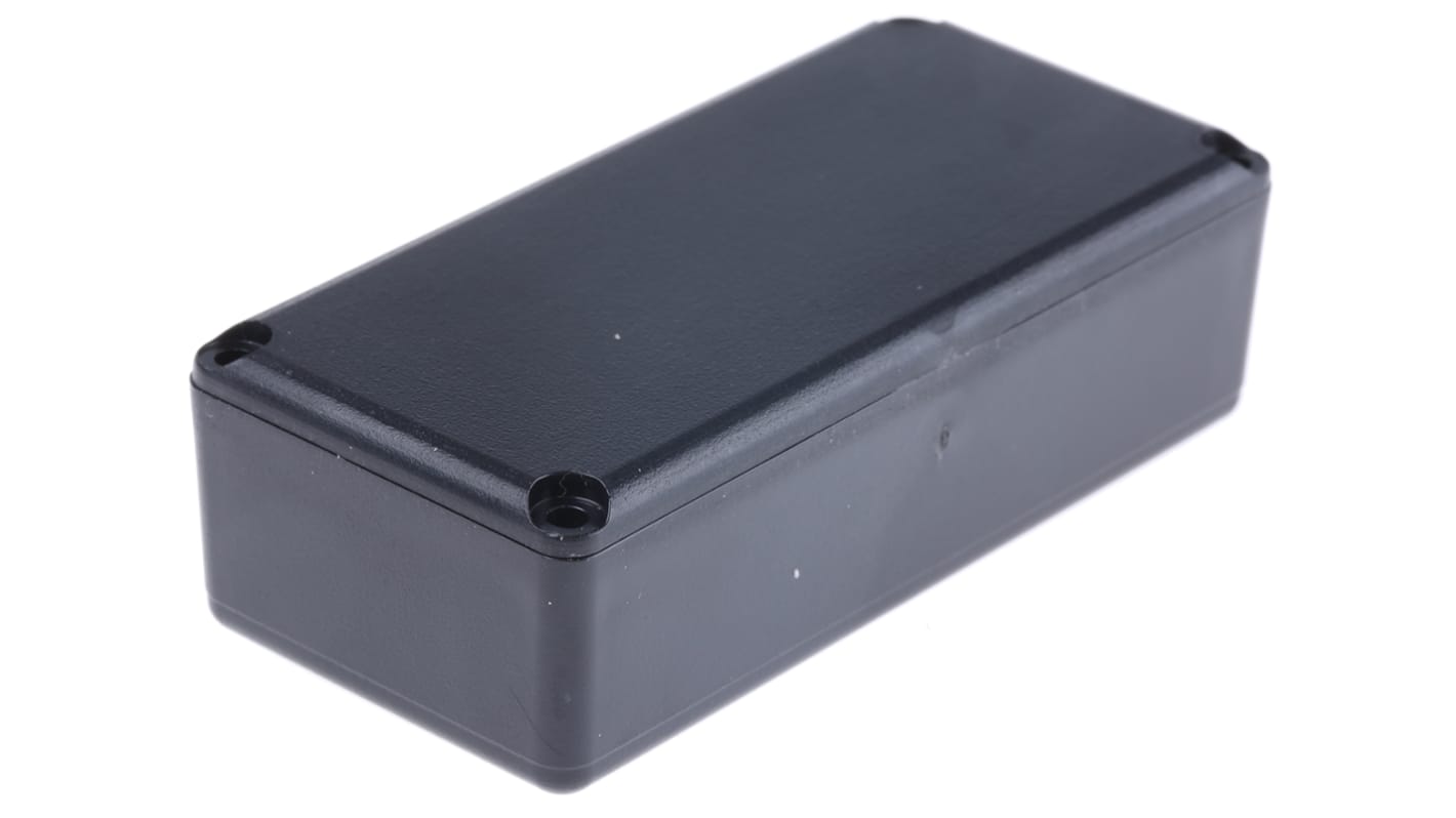 Recipiente con coperchio CAMDENBOSS, ABS, Nero, 67 x 32 x 20mm, sp. 1.8mm