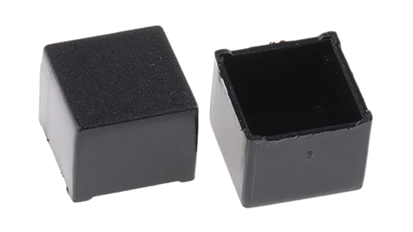 CAMDENBOSS Black ABS Potting Box, 11 x 11 x 9mm