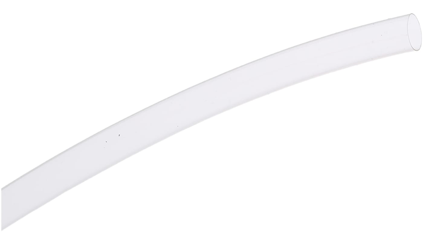 RS PRO Heat Shrink Tubing, Clear 6.4mm Sleeve Dia. x 300mm Length 2:1 Ratio