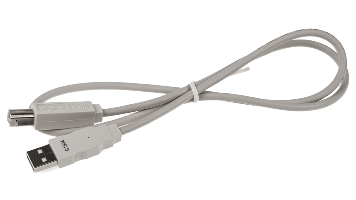 Molex USB 1.1 Cable, Male USB A to Male USB B Cable, 800mm