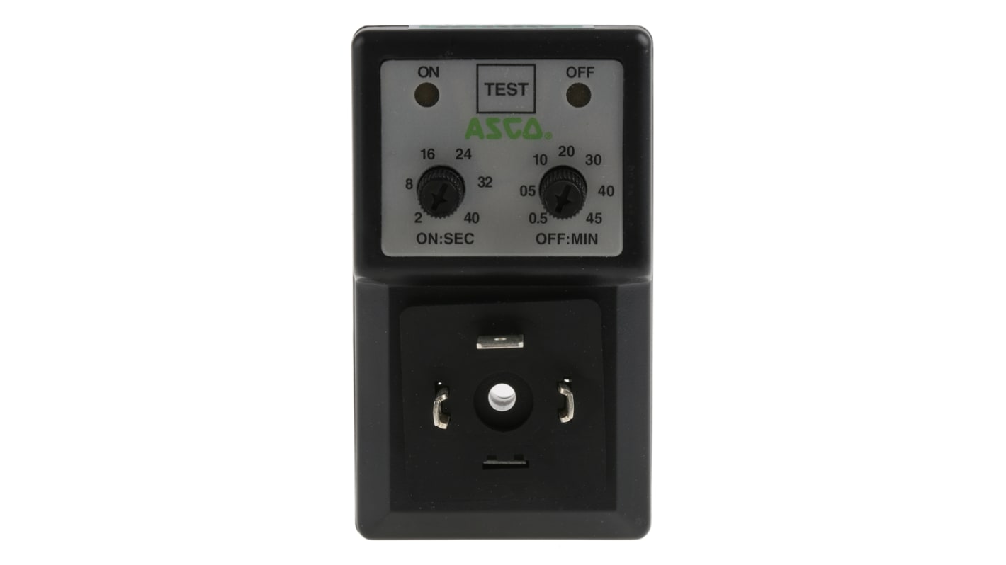 EMERSON ? ASCO DIN Rail Time Switch 24 → 240 V ac/dc, 1-Channel