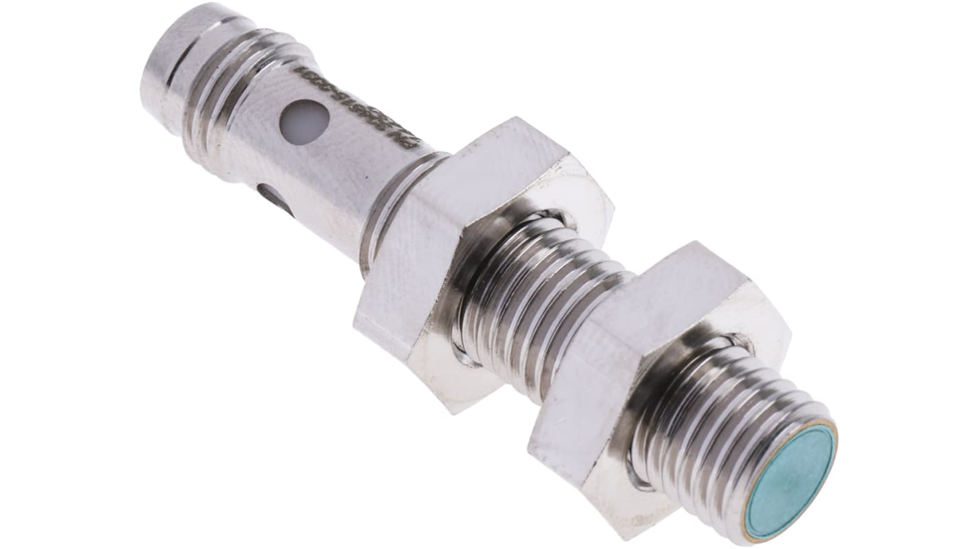 Rs-Online Sensore di prossimità Cilindro filettato Pepperl + Fuchs M8 rilevamento 2 mm 10 → 30 V c.c
