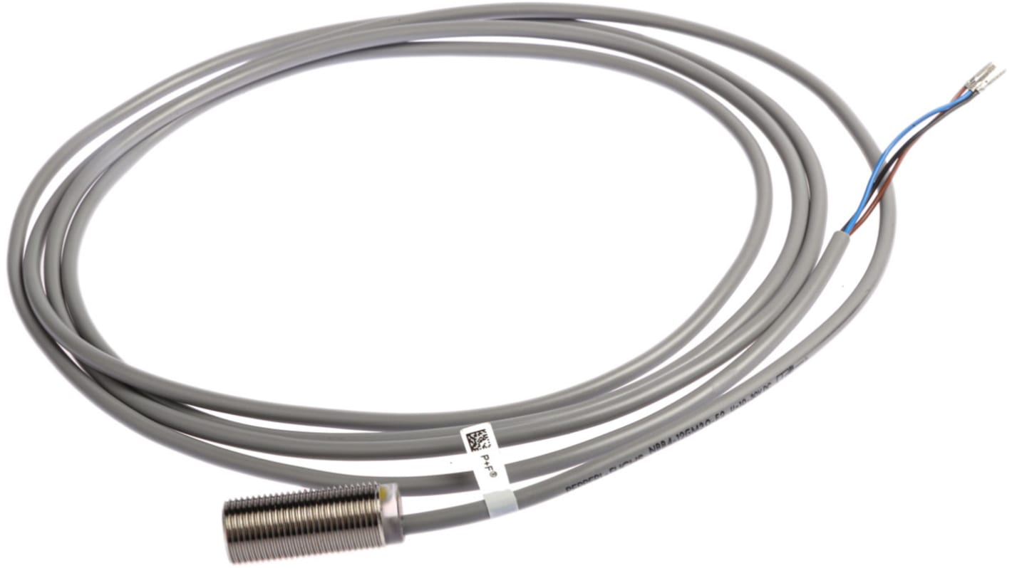 Rs-Online Sensore di prossimità Cilindro filettato Pepperl + Fuchs M12 rilevamento 4 mm 5 → 36 V c.c
