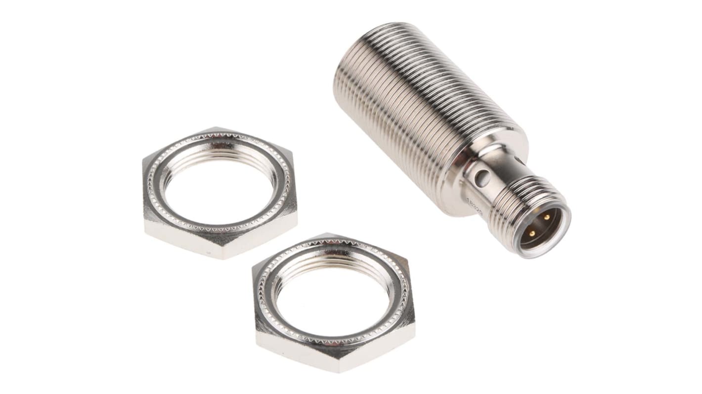 Rs-Online Sensore di prossimità Cilindro filettato Pepperl + Fuchs M18 rilevamento 8 mm 5 → 36 V c.c