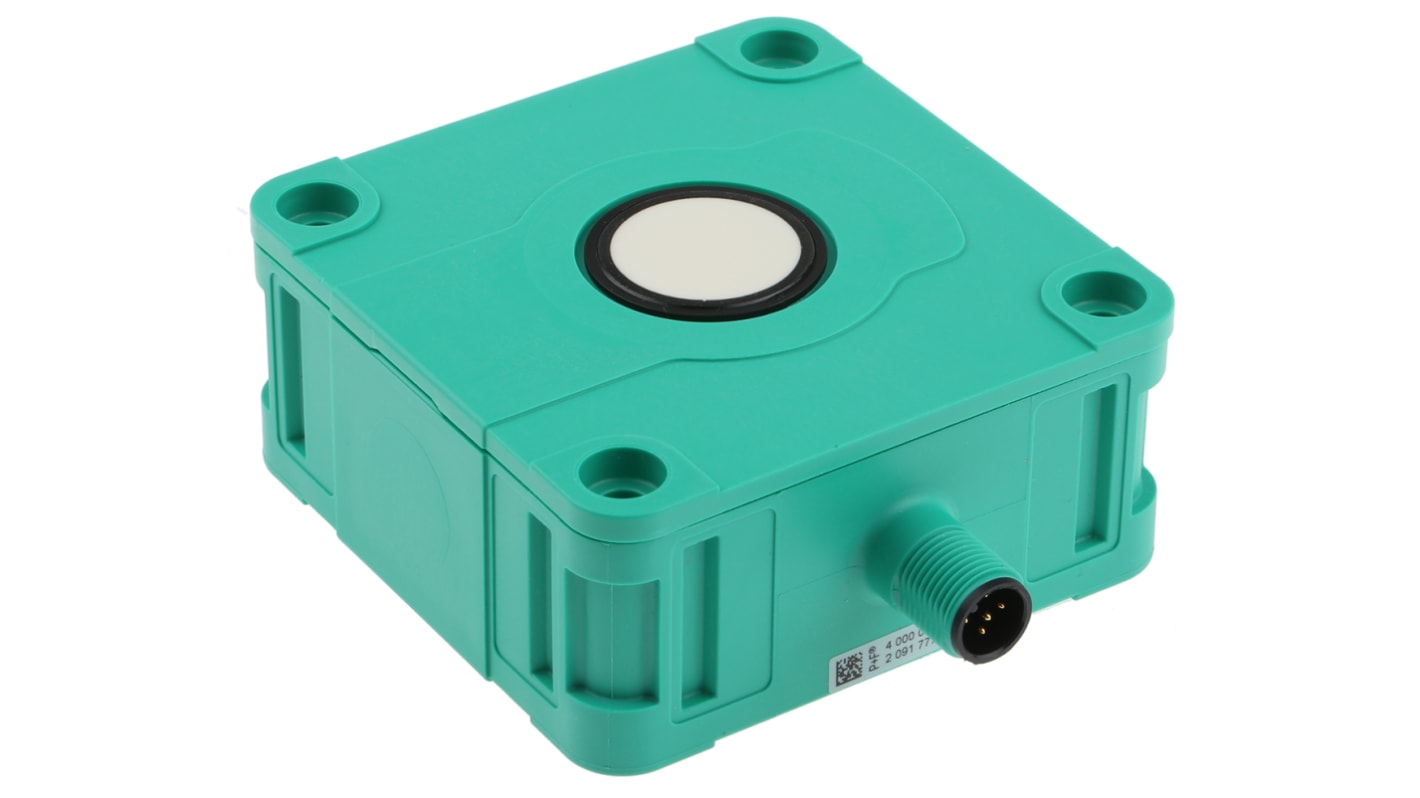 Sensor de proximidad Pepperl + Fuchs, alcance 60 → 2.000 mm, salida Analógico, 10 → 30 Vdc, IP54