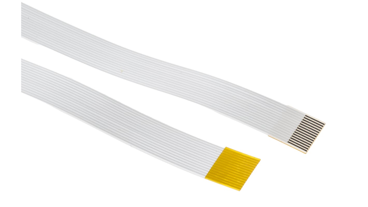 Kabel taśmowy 14-żyłowy raster 0.5mm FFC Molex -40 → +105 °C.