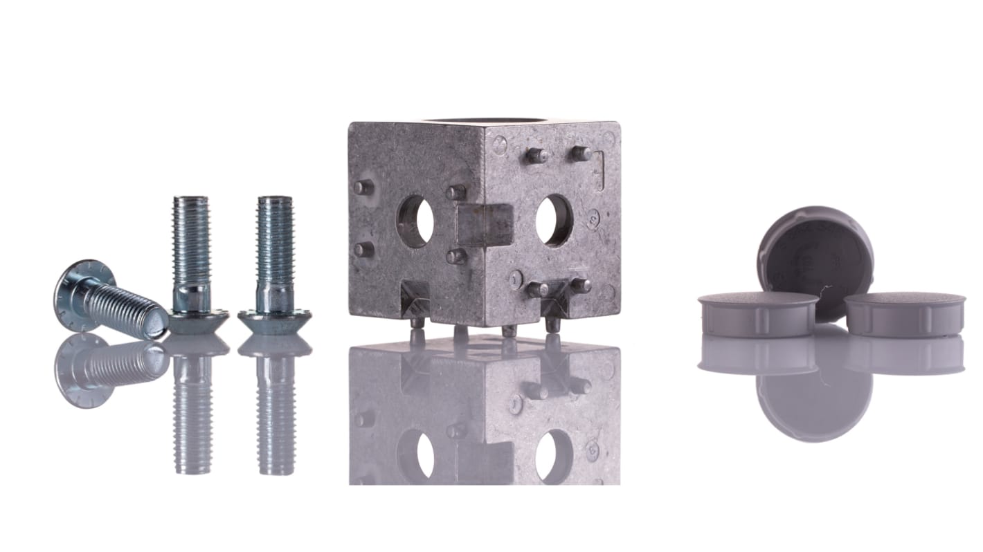 Bosch Rexroth Corner Cube Kit, Connecting Component, Strut Profile 50 mm, Groove Size 10mm