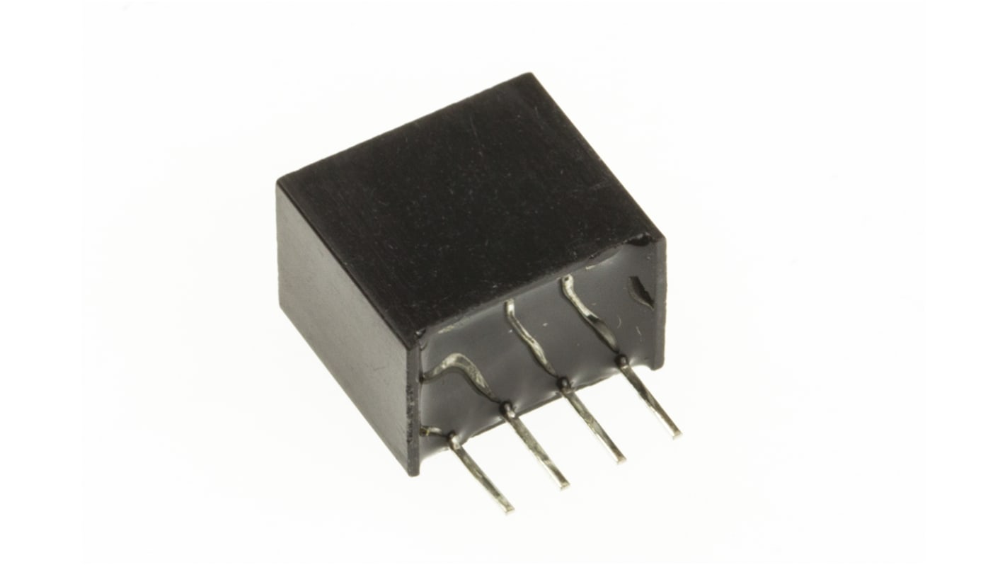 Recom RI DC-DC Converter, 5V dc/ 400mA Output, 4.5 → 5.5 V dc Input, 2W, Through Hole, +85°C Max Temp -40°C Min