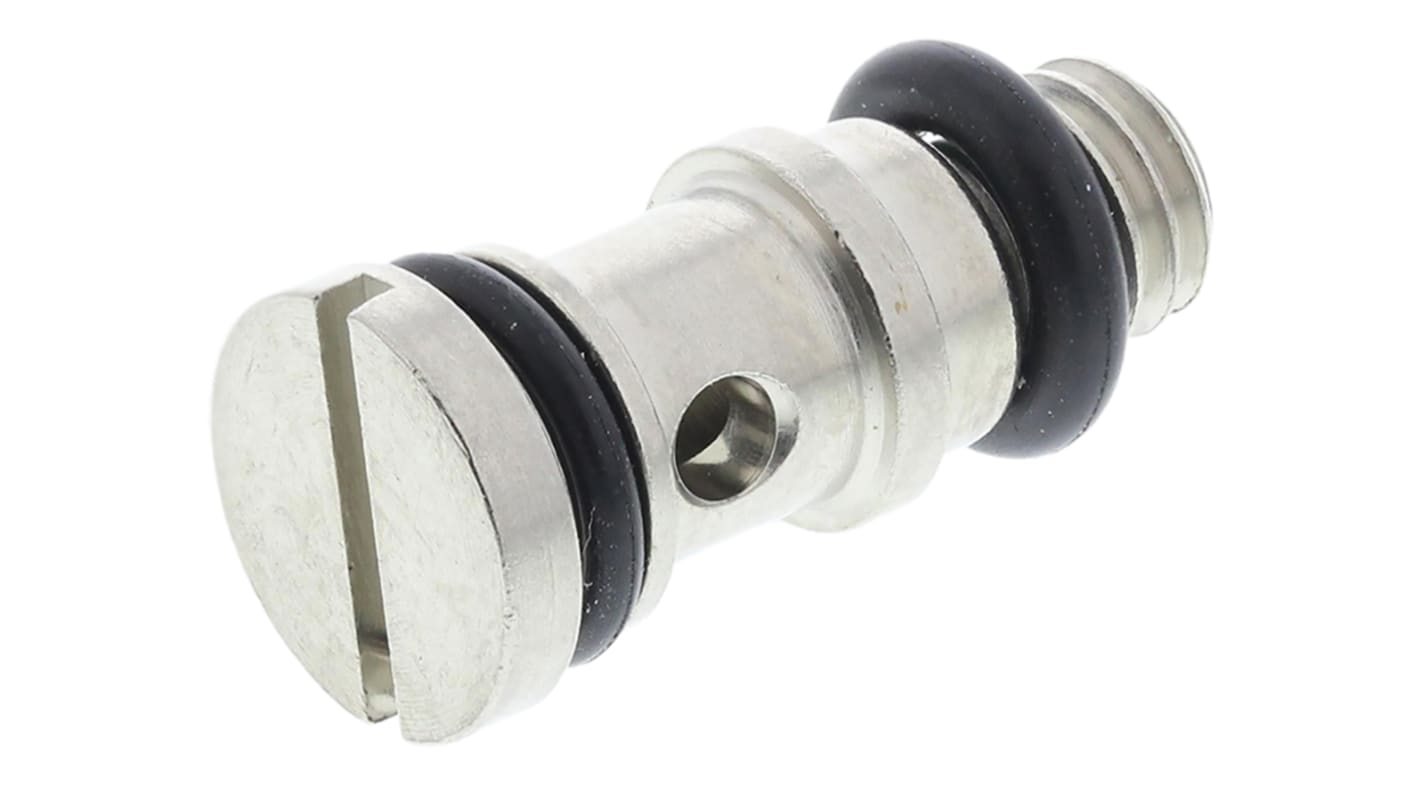 Legris LF3000 M5-Außengewinde x 8-mm-Steckanschluss Hohlschraube, Gewinde-zu-Rohr, Messing, 20bar