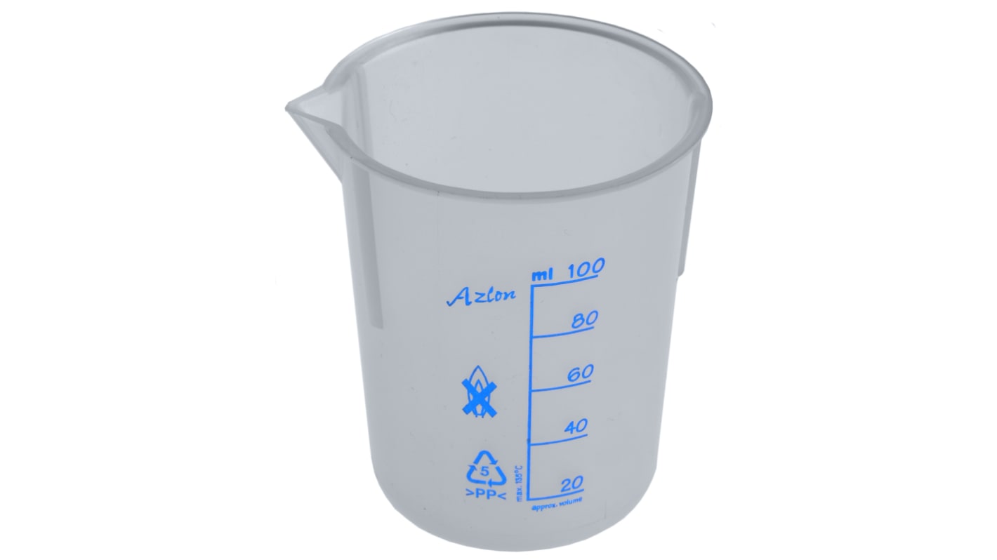 RS PRO PP 100ml Beaker