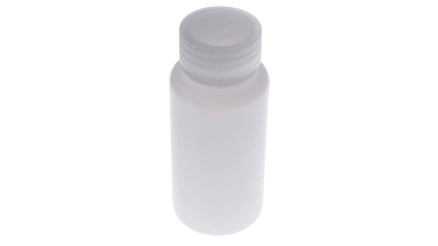 RS PRO 250ml HDPE Wide Neck Storage Bottle