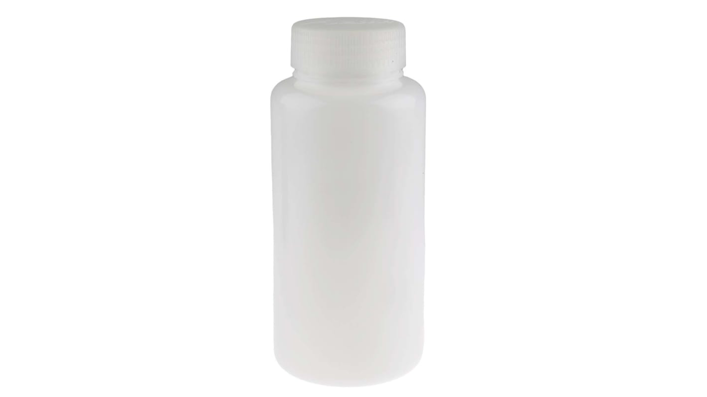 RS PRO 1L HDPE Wide Neck Storage Bottle