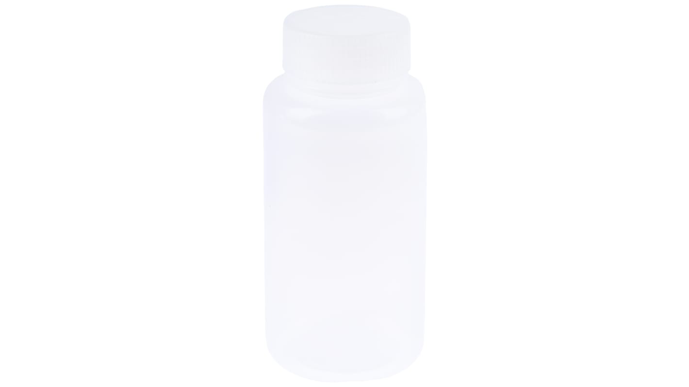 RS PRO PP Laborflasche 500ml, Ø 75mm Vorratsflasche Weithalsig 75 (Dia.) x 160mm