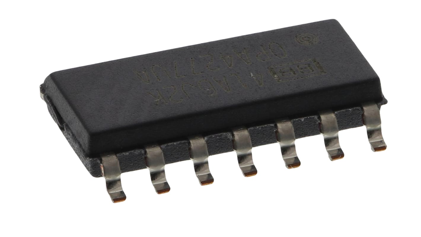 Texas Instruments Operationsverstärker Präzision SMD SOIC, biplor typ. ±12 V, ±15 V, ±3 V, ±5 V, ±9 V, 14-Pin