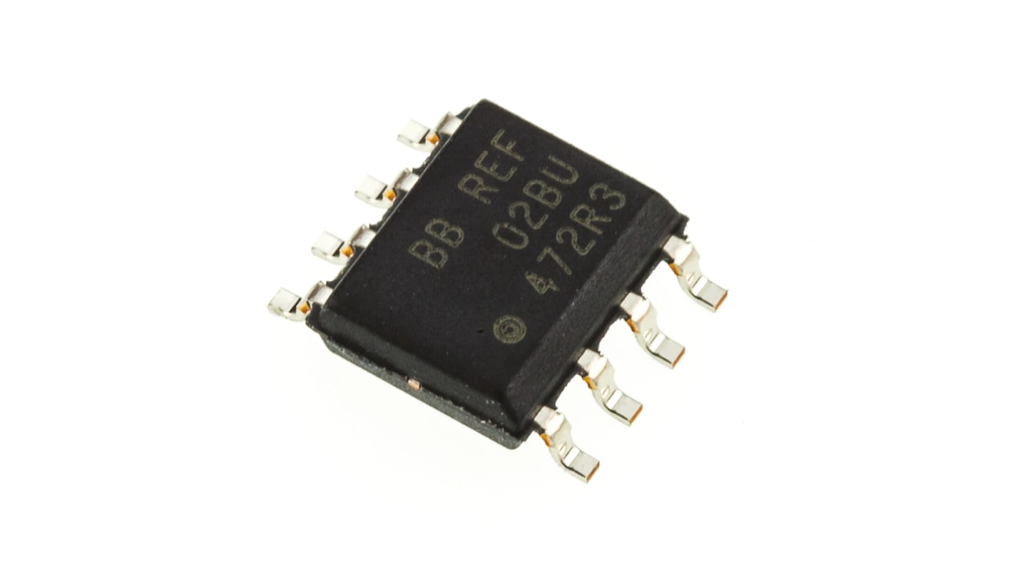 Texas Instruments Fixed Series Voltage Reference 5V ±0.2 % 8-Pin SOIC, REF02BU