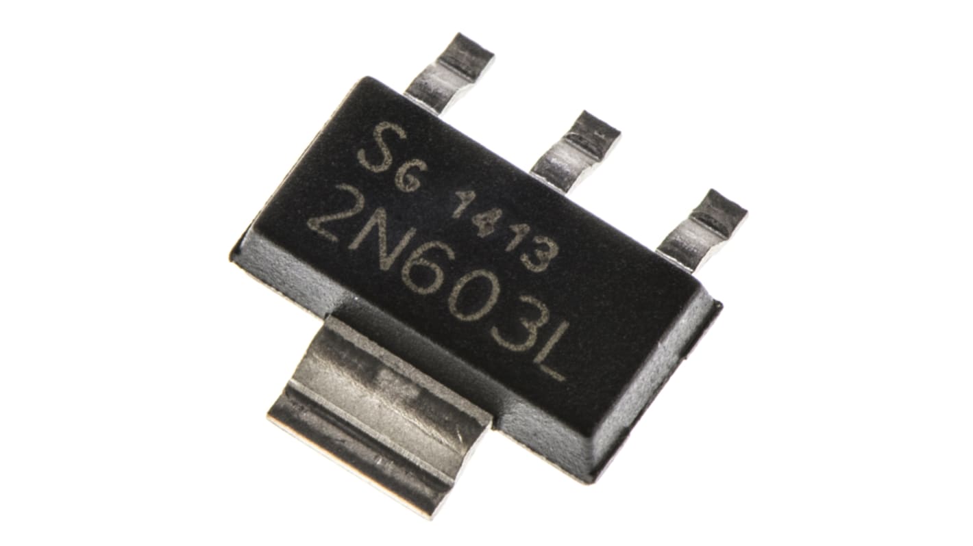 N-Channel MOSFET, 5.2 A, 55 V, 3-Pin SOT-223 Infineon BSP603S2LHUMA1