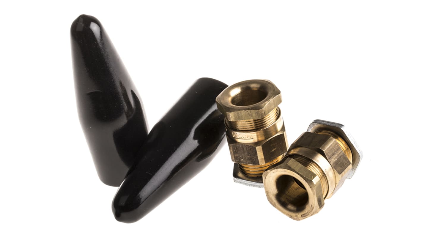 Prysmian KM409 Series Brass Cable Gland Kit, M20 Thread, 11mm Min, 13.5mm Max, IP66