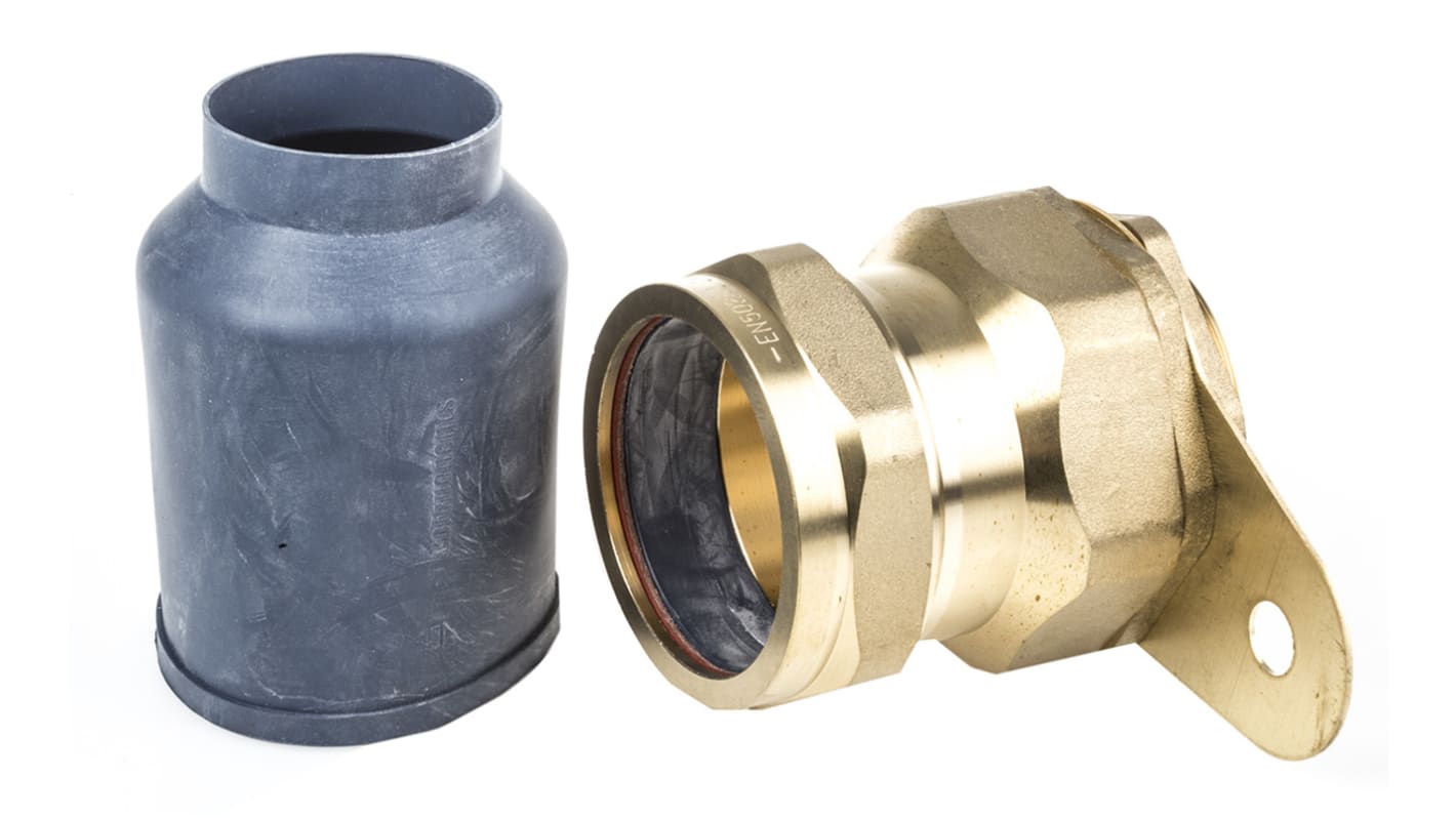 Prysmian LSF-CW Series Steel Cable Gland Kit, M63 Thread, 51.3mm min., 65.3mm max., IP66