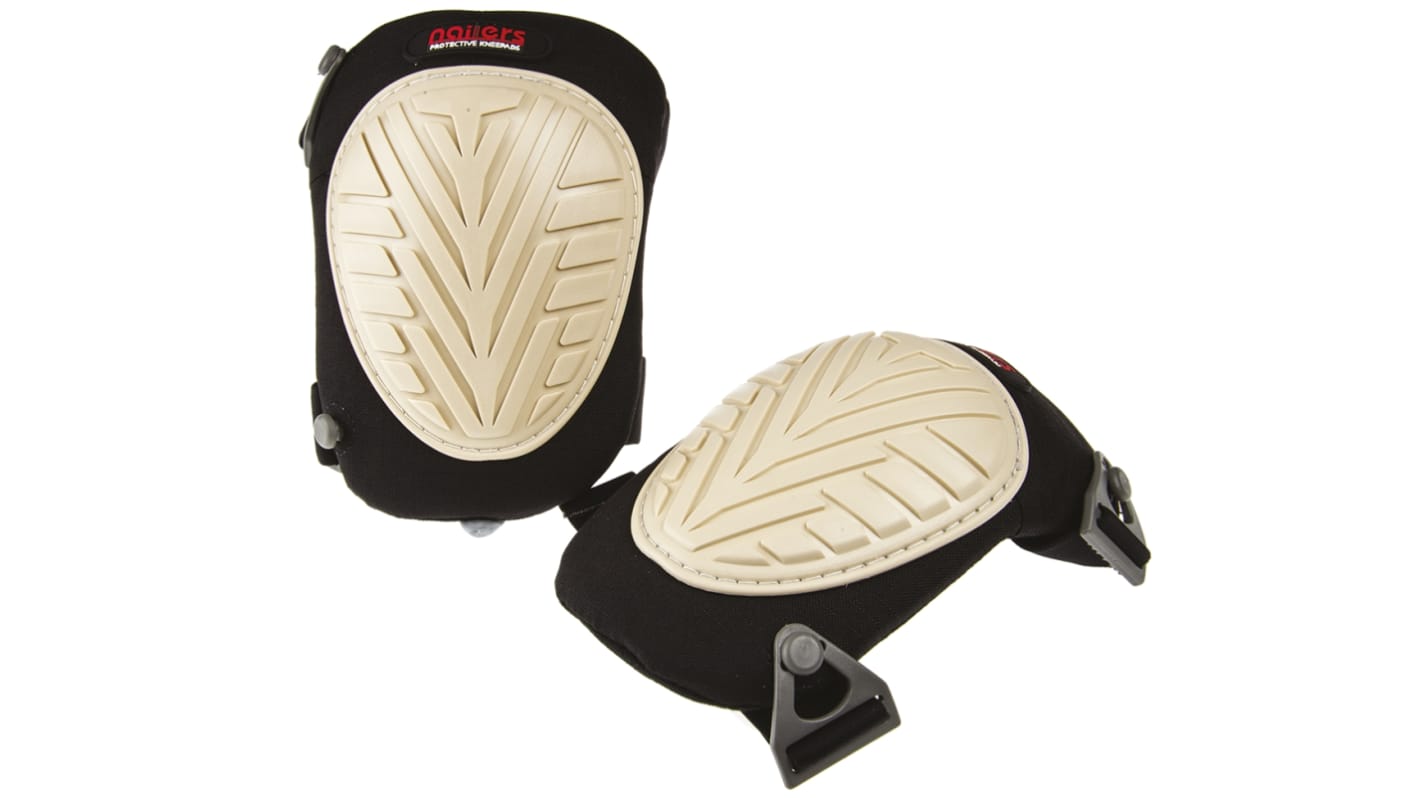 RS PRO Black Anti Slip Nomar Adjustable Strap Knee Pad