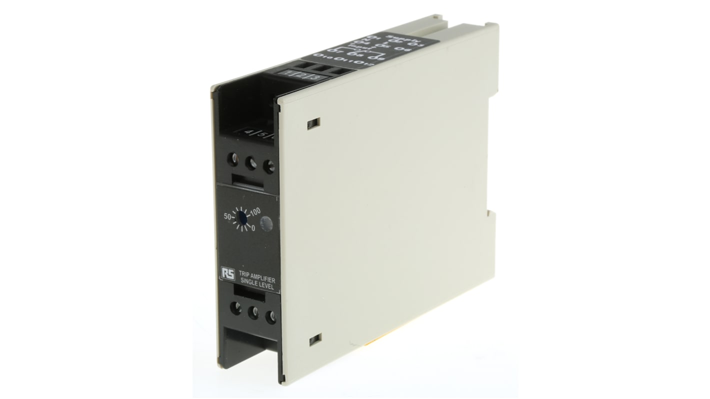 RS PRO 跳闸放大器, 4 → 20mA电流输入, 继电器输出, 115V 交流, DIN导轨安装