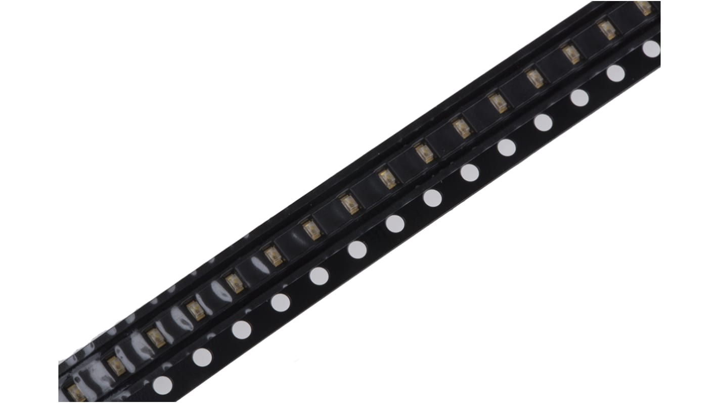 LED Kingbright, Verde, 568 nm, Vf= 2.5 V, 120 °, mont. superficial, encapsulado 1608 (0603)