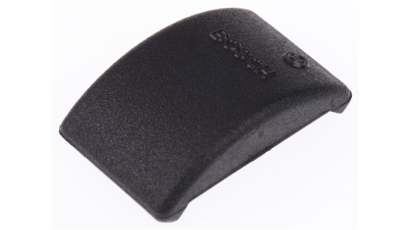 Bosch Rexroth Black Polypropylene Angle Bracket Cap, 20 mm Strut Profile, 6mm Groove