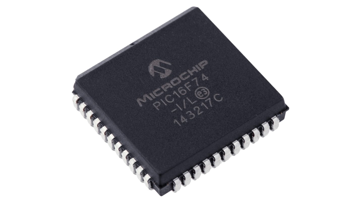 Microchip マイコン, 44-Pin PLCC PIC16F74-I/L