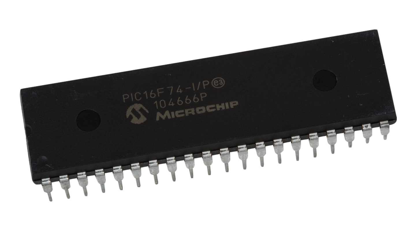 玄関先迄納品 PIC16F74-I/P 14 x K 4 20MHz, PIC, マイコン, Microchip | 線路