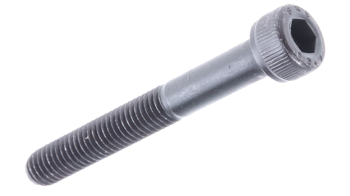 Śruba imbusowa M5 długość 40mm Nakrętka, gniazdo sześciokątne Stalowe RS PRO