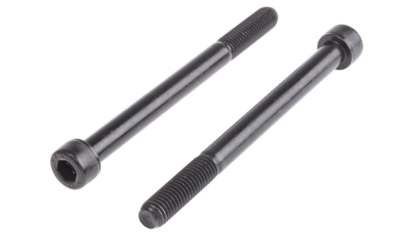 Śruba imbusowa M10 długość 120mm Nakrętka, gniazdo sześciokątne Stalowe RS PRO
