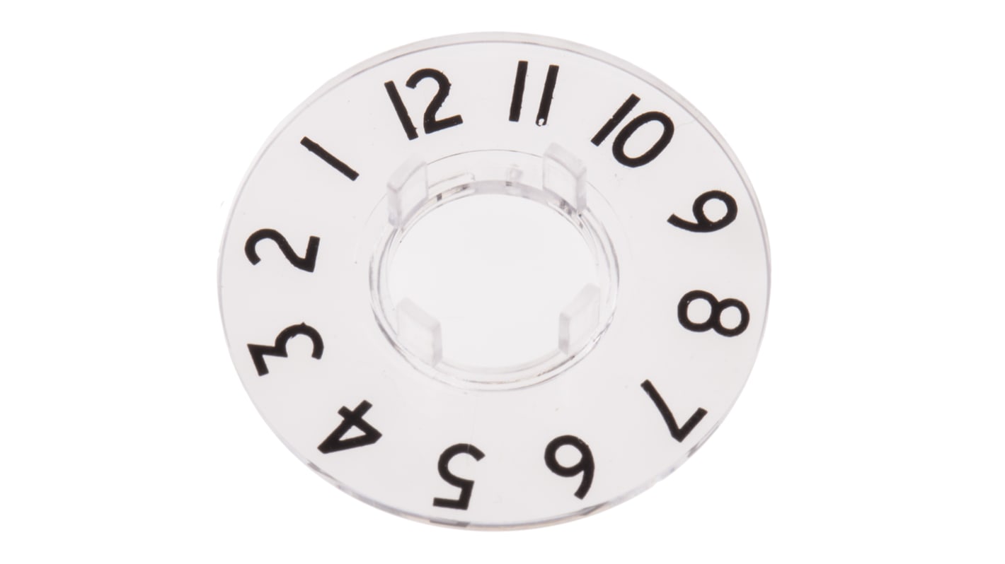 RS PRO Potentiometer Dial for Collet Knob