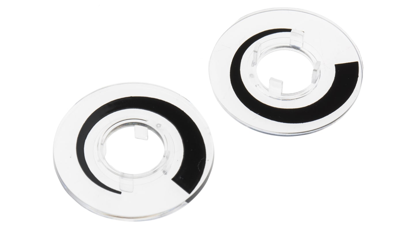 RS PRO Potentiometer Dial for Collet Knob