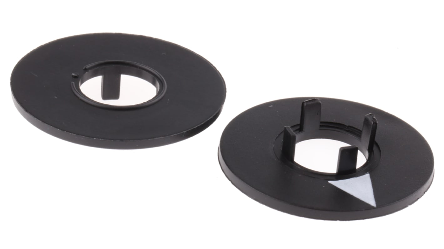 RS PRO Potentiometer Dial for Collet Knob