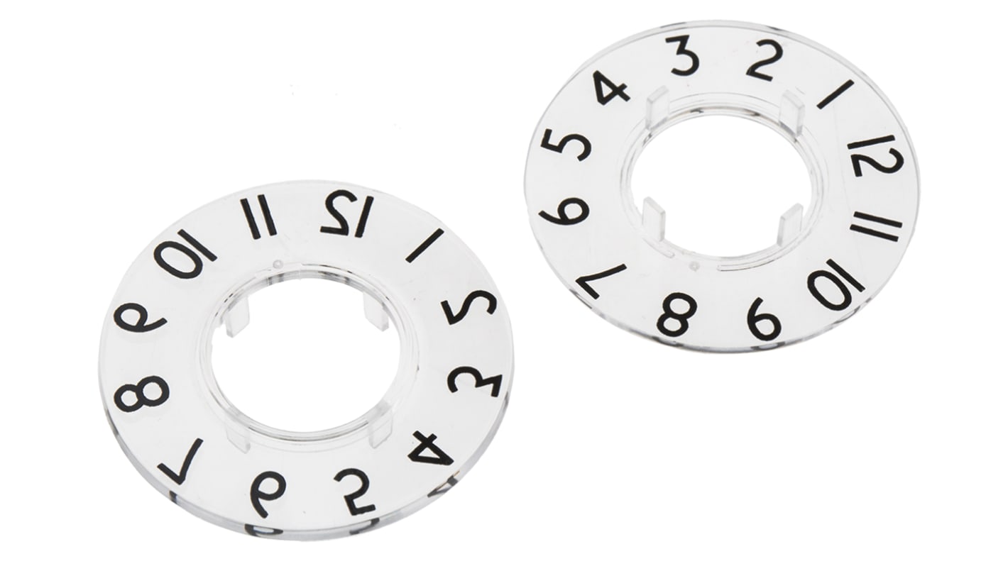 RS PRO Potentiometer Dial for Collet Knob