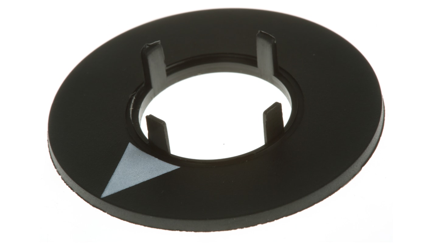 RS PRO Potentiometer Dial for Collet Knob