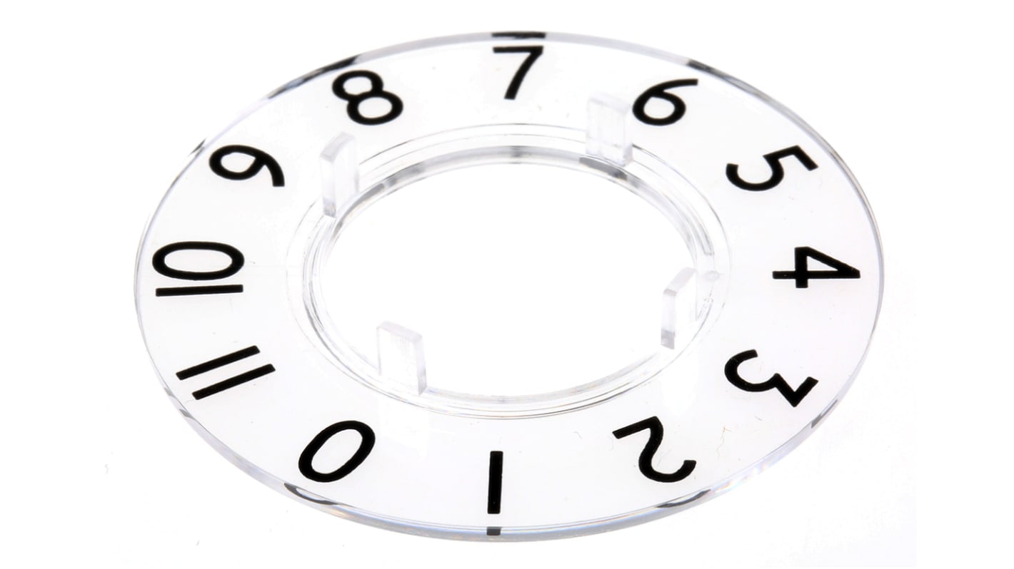 RS PRO Potentiometer Dial for Collet Knob