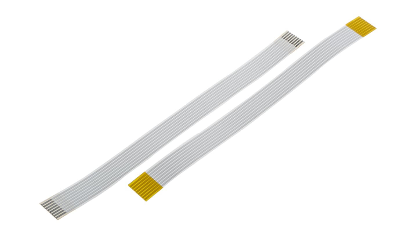 Molex Premo-Flex Series FFC Ribbon Cable, 8-Way, 1.25mm Pitch, 152mm Length