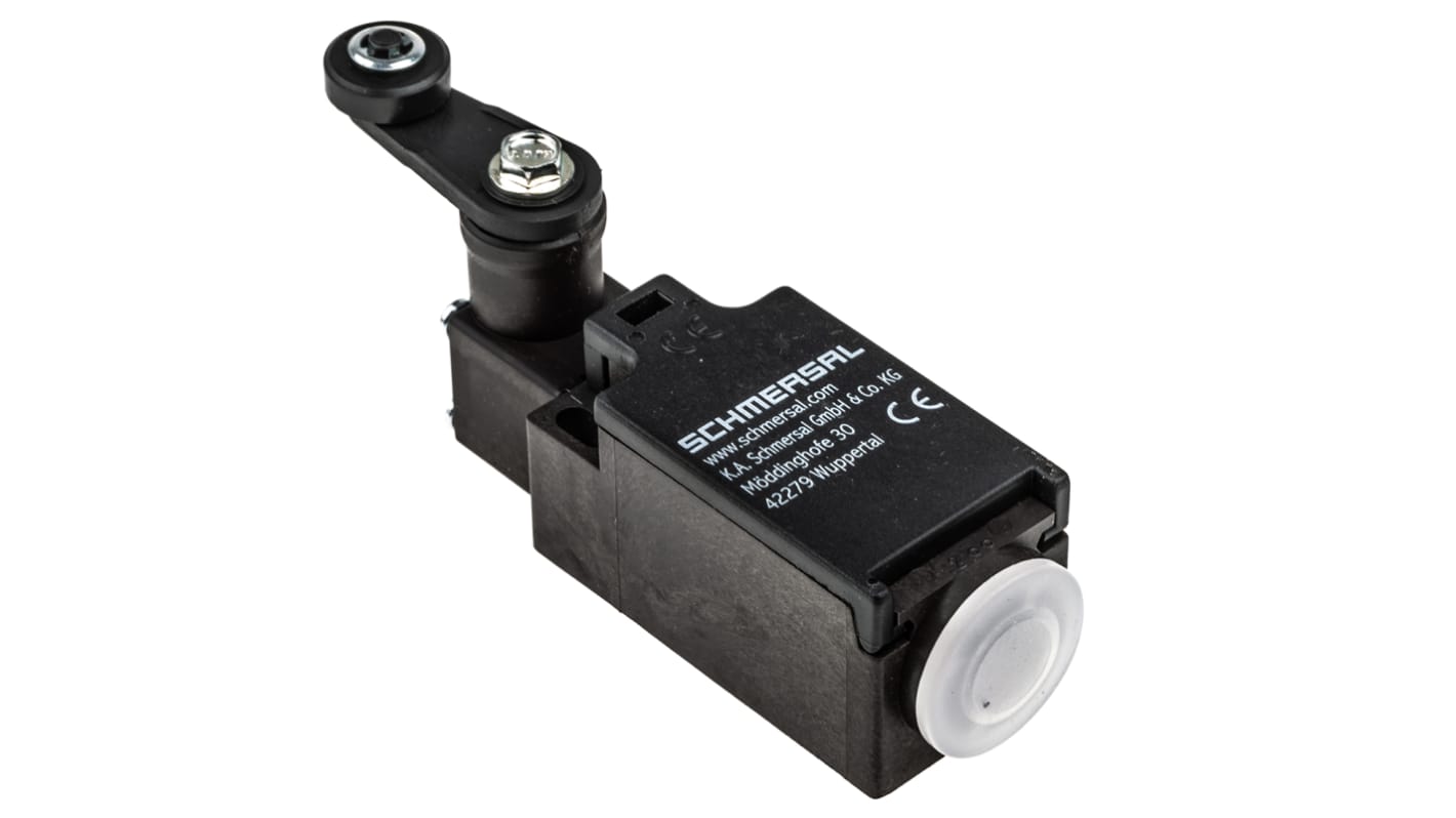 Schmersal Lever Limit Switch, NO/NC, IP67, DPDT, Thermoplastic Housing, 230V ac Max, 4A Max