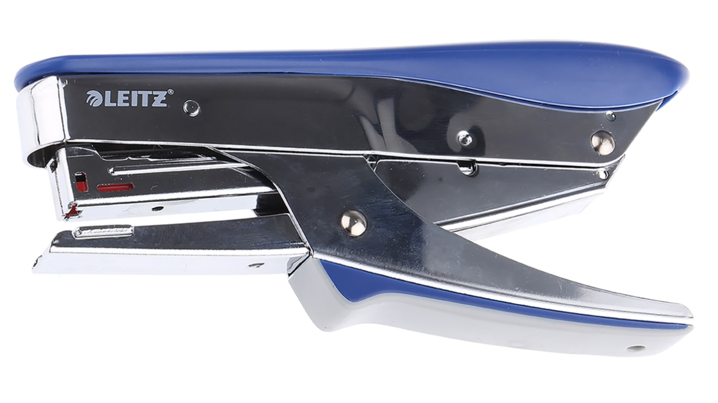 Leitz 5546 Full Strip, Plier Stapler, 15 Sheet Capacity, 8/4 mm, BEBE Staple Size