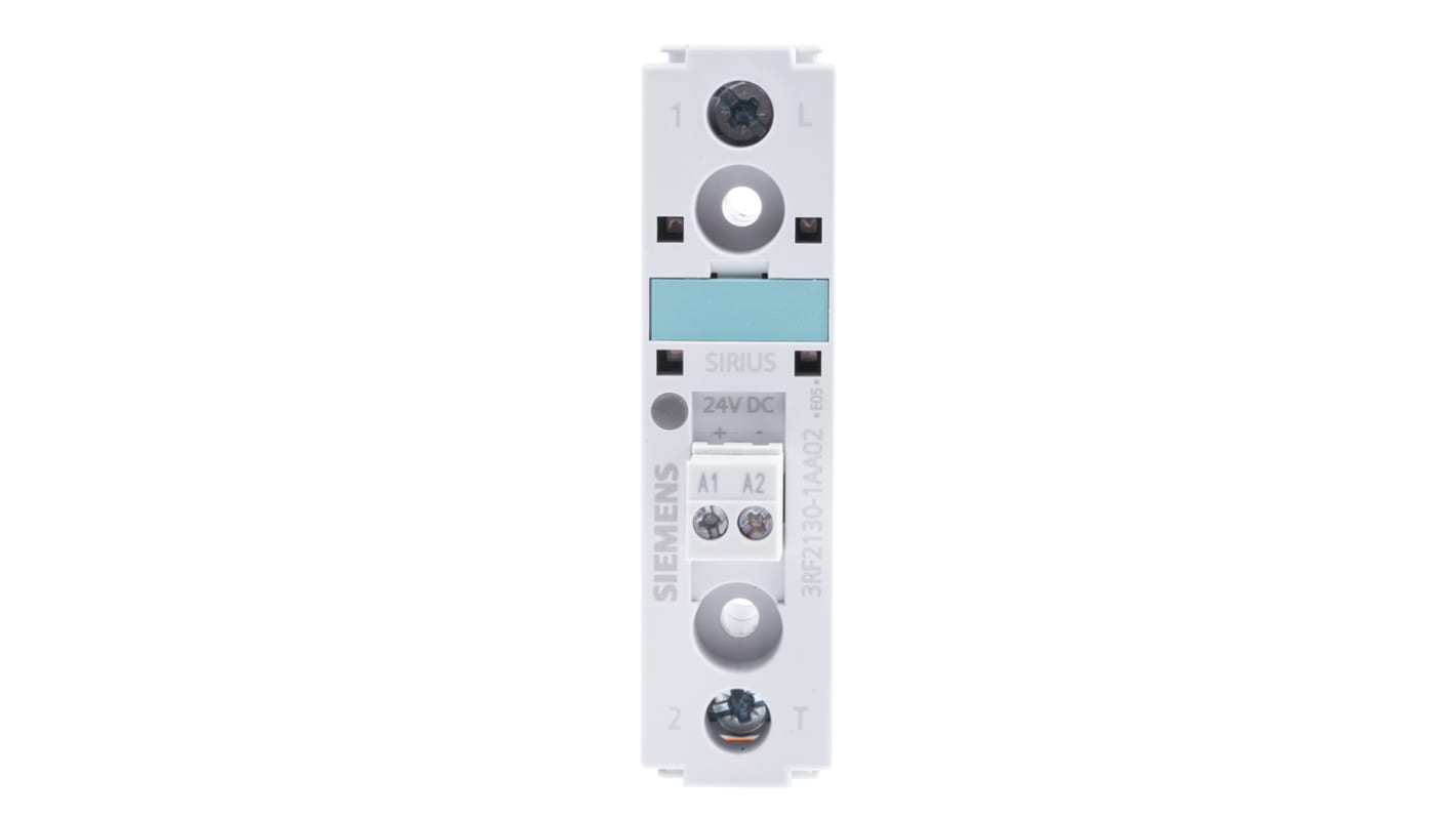 Relè a stato solido 3RF2130-1AA02, Montaggio a pannello, 30 A, 230 V, Zero Cross, SPST SIRIUS 3RF 3RF2