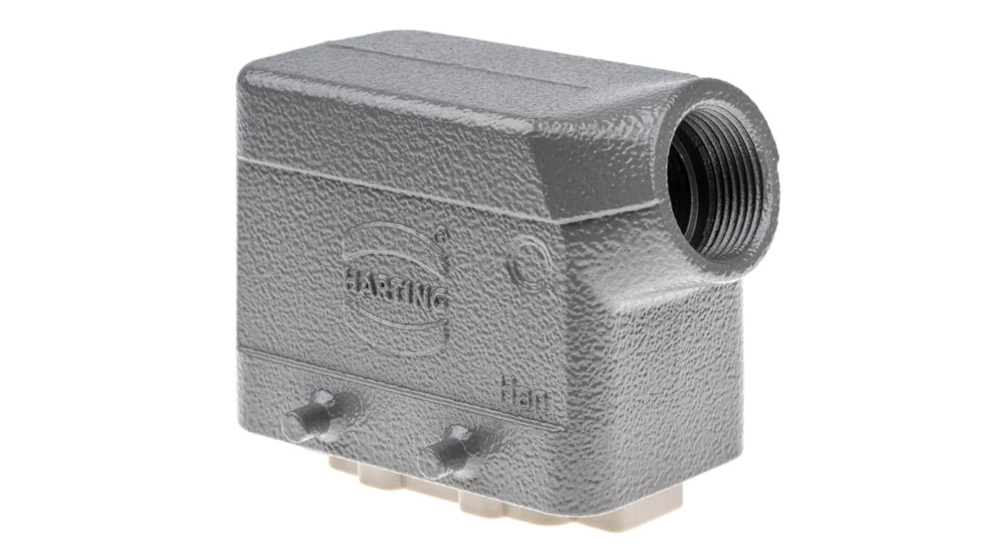 HARTING Panel Kit, 10 Way, 16A, Male, Han E, 500 V