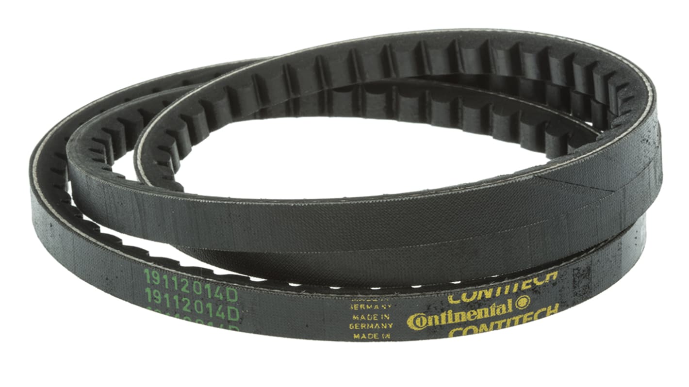 Contitech Drive Belt, belt section XPA, 1250mm Length