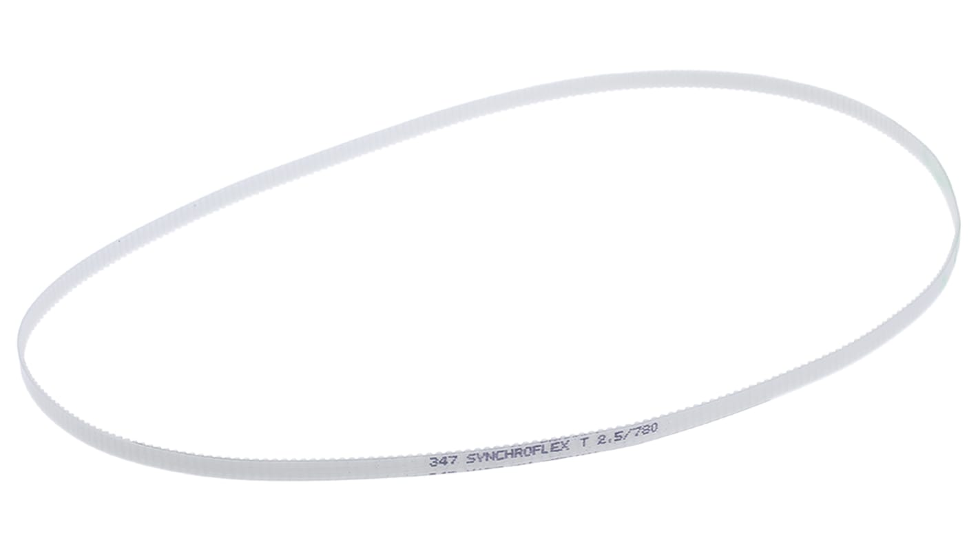 Contitech タイミングベルト, 幅:6mm, 長さ:780mm, 312歯, 2.5mmピッチ