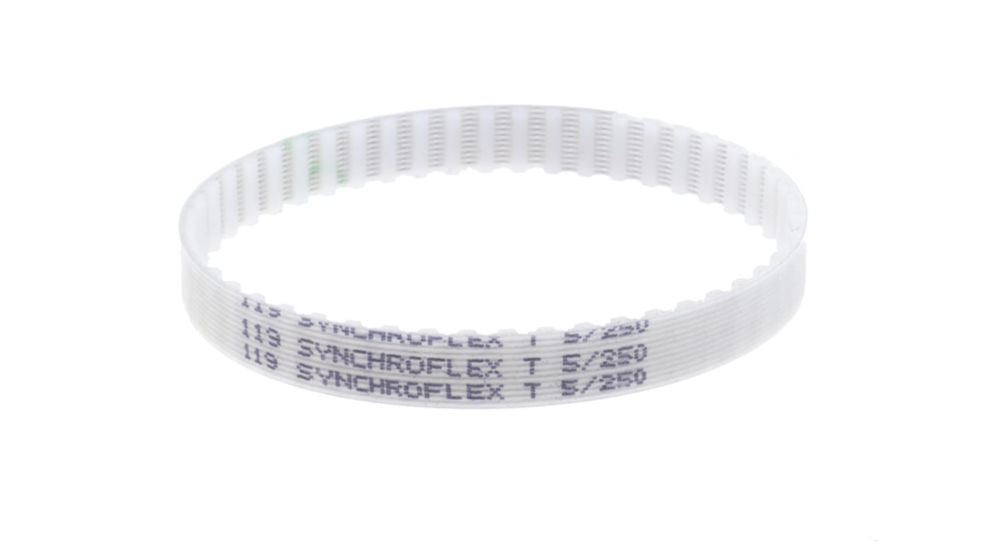 Contitech vezérműszíj (10 / T5 / 250 SS), 10mm széles, 250mm hosszú, Poliuretán
