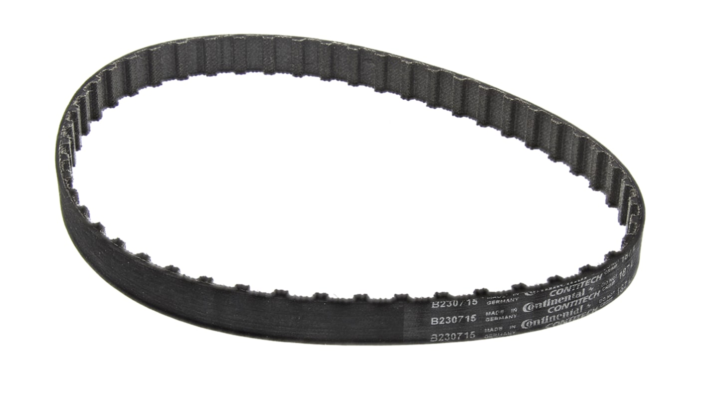 Contitech Gummi Zahnriemen 50 Zähne, Teilung 9.5mm, Maße 12.7mm x 476.25mm, 60m/s