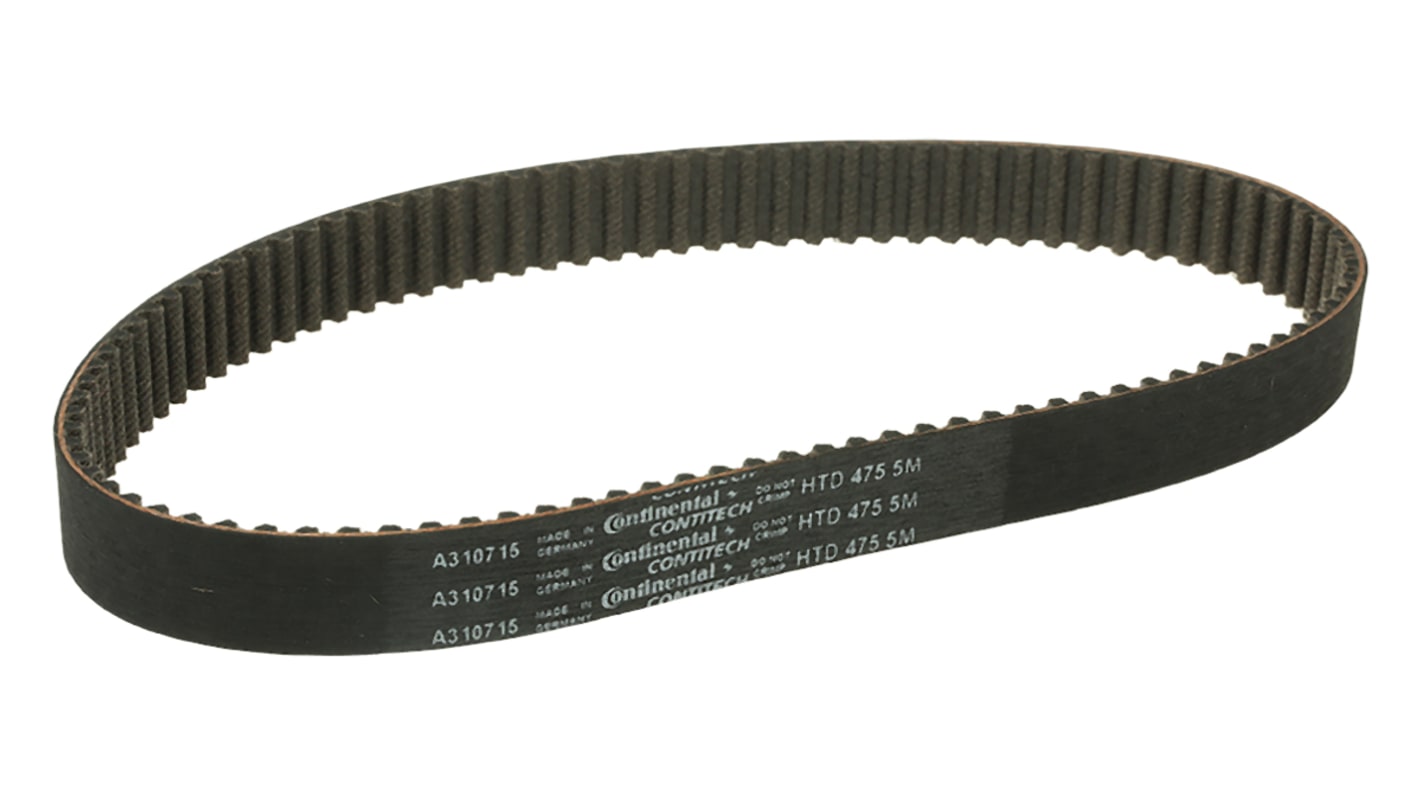 Contitech 475 5M 15 Timing Belt, 95 Teeth, 475mm Length, 15mm Width