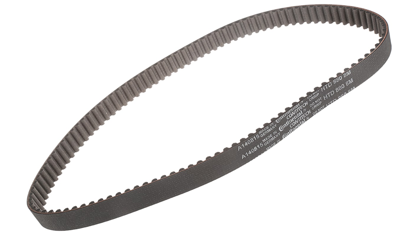 Contitech タイミングベルト, 幅:20mm, 長さ:880mm, 110歯, 8mmピッチ